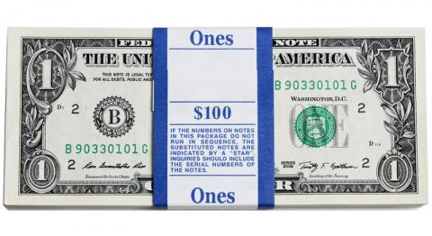 アメリカ1ドル 2009年未使用100枚束