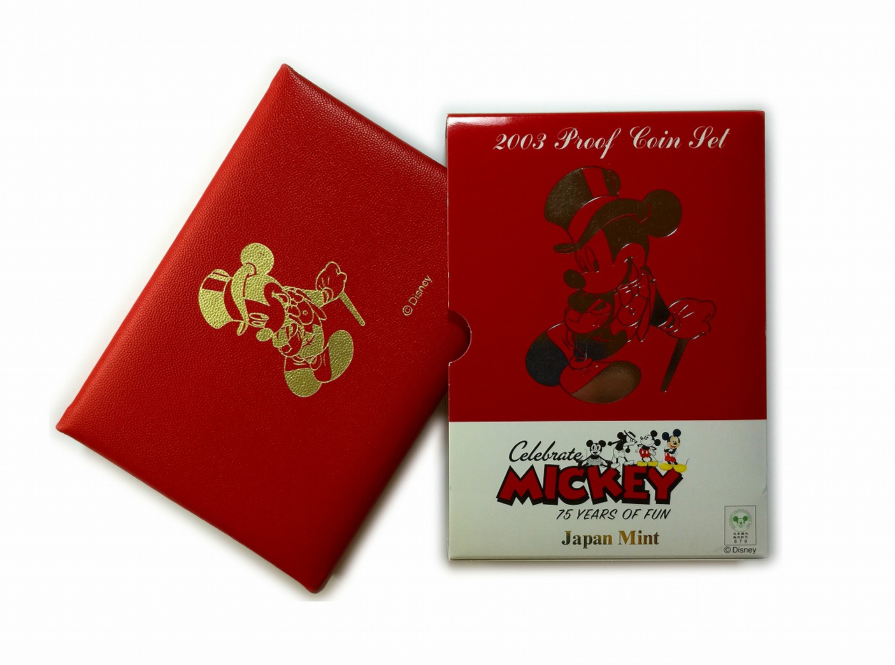 Proof Set ミッキーマウス2003プルーフ貨幣セット