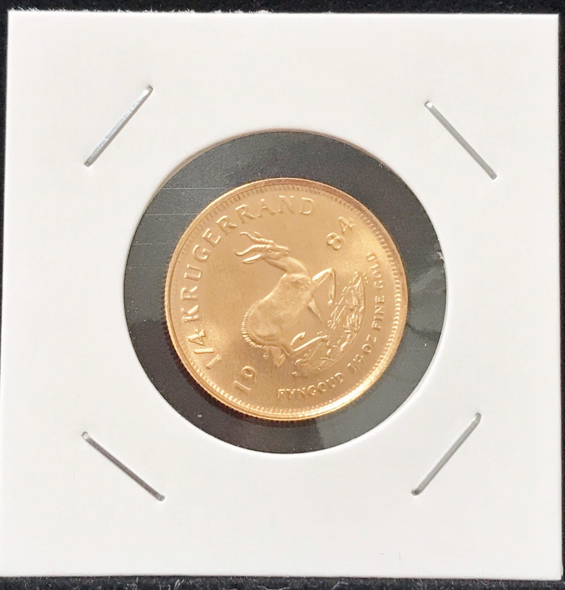 1984 クルーガーランド金貨 南アフリカ共和国1/4oz-