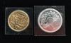 日本金貨拾万円&銀貨壱万円 プリスターパック入れ2枚セット 昭和天皇様在位60年記念 1986年