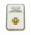 マン島 1-10オンス 金貨 1990年 ペニブラック NGC-PF70