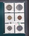 世界貨幣 6枚セット 現代貨幣 銅貨/白銅貨/世界コイン6枚組/美品〜極美品-1490