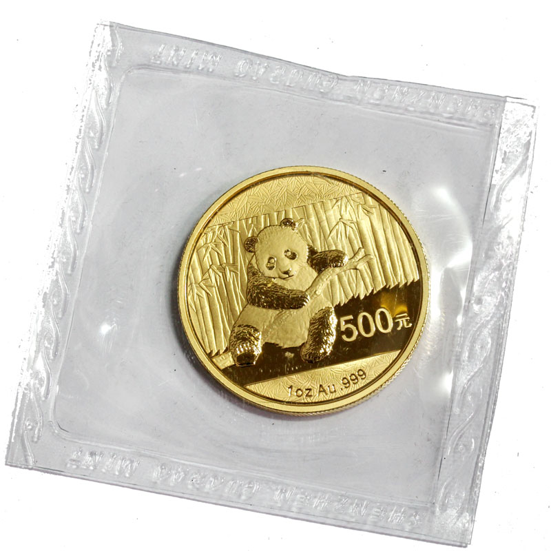 中国パンダ金貨 2014年500元 1オンス金貨 未使用 | 収集ワールド