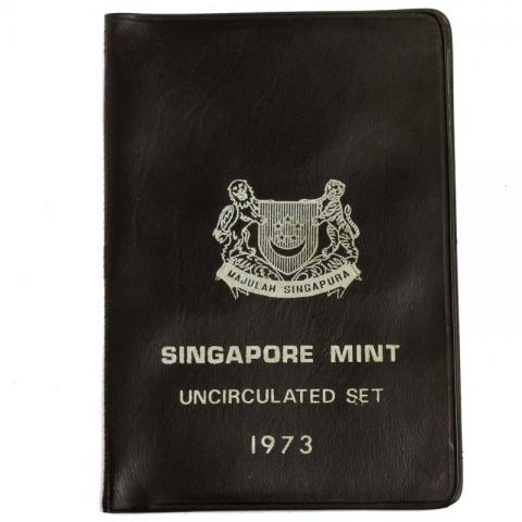 シンガポール硬貨 1973年 現行コインミントセット