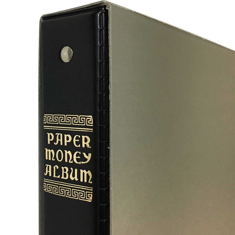 紙幣アルバム 3段仕様 付属リーフ 15枚×3枚 (合計 45枚収納可) | 収集