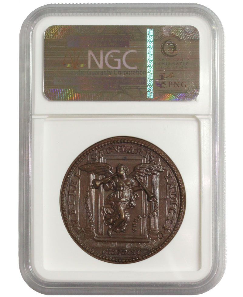 バチカン市国教皇メダル 第242代法王ノケンティウスのブロンズ NGC MS