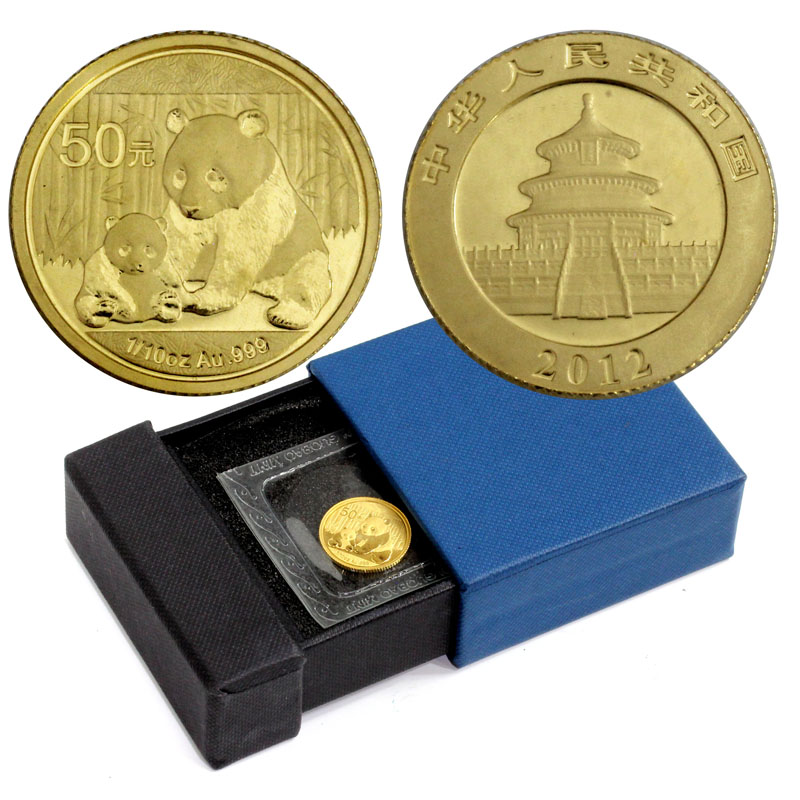 未開封 中華人民共和国 パンダ コイン 壹圓 1983年 記念硬貨 黄銅貨 ...