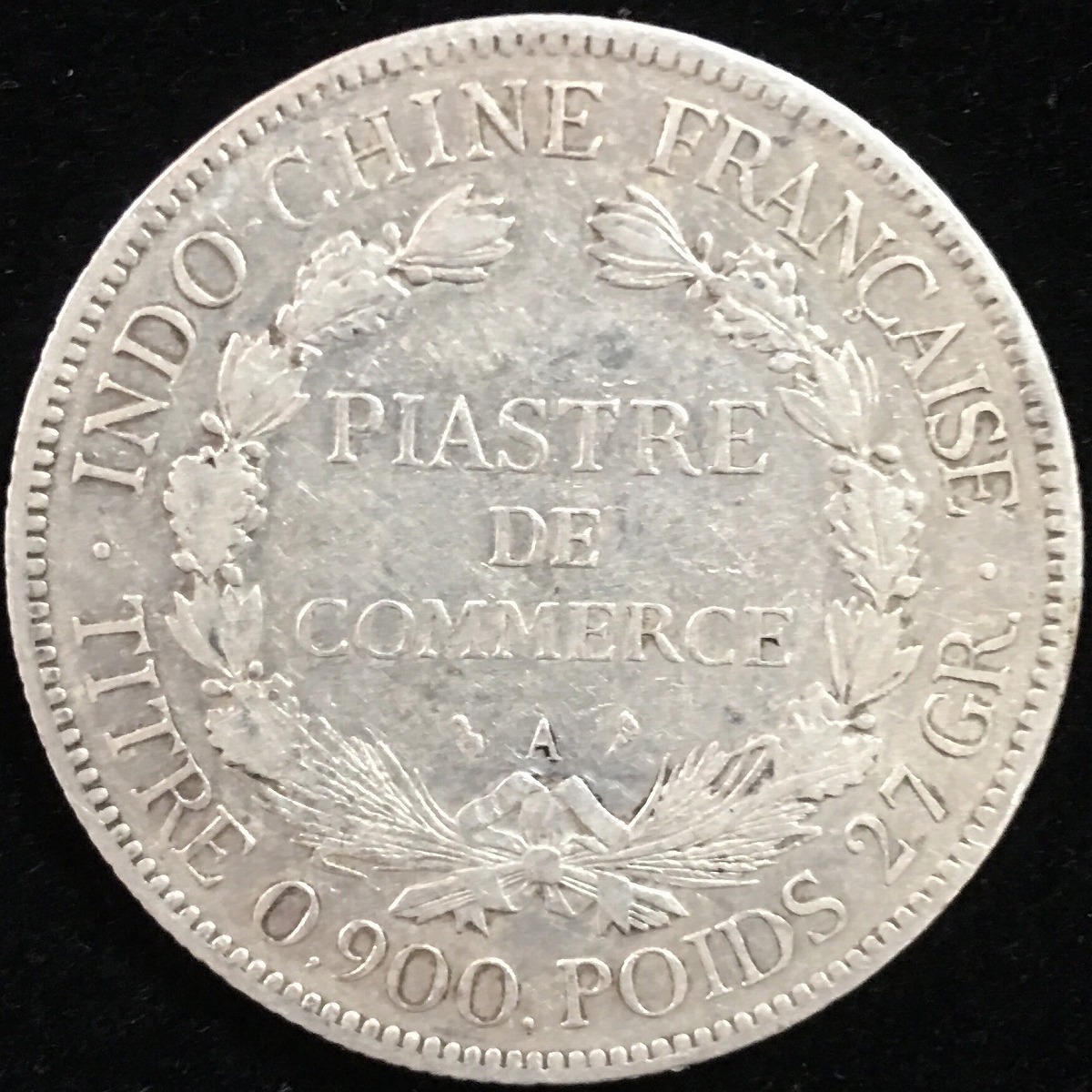 フランス銀貨 仏領インドシナ 壹圓 1909年 | 収集ワールド