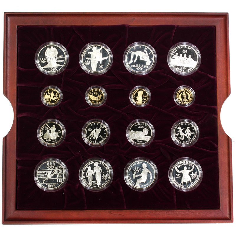 USA1996年アトランタオリンピック金銀貨32種フルセット | 収集ワールド
