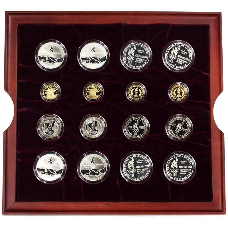 アトランタオリンピック記念硬貨セット貨幣