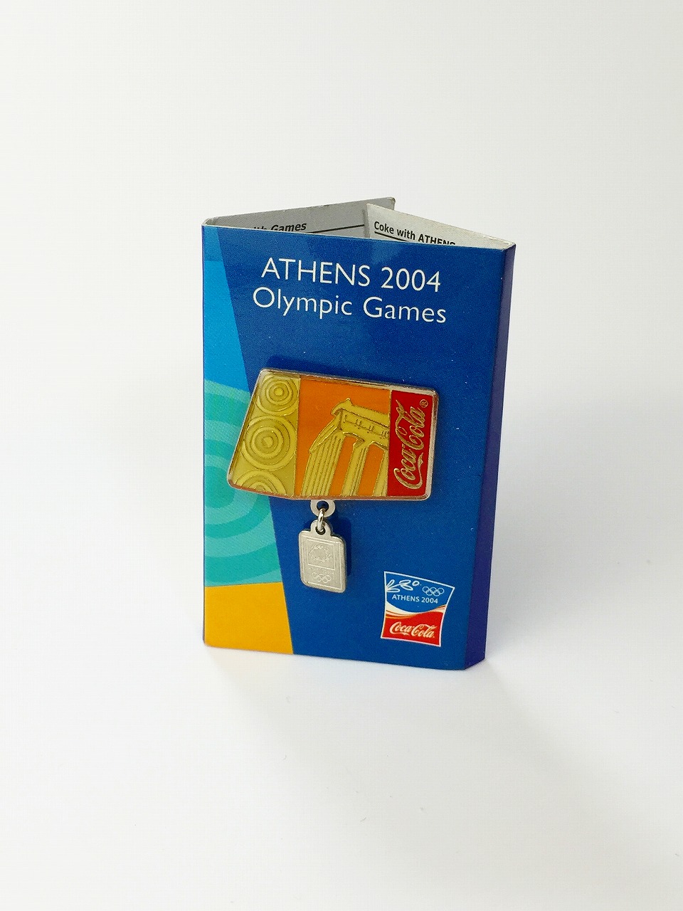 アテネ2004オリンピック　ピンバッチ　コカ・コーラ社製　A11