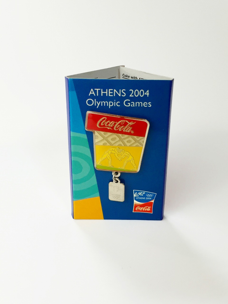アテネ2004オリンピック　ピンバッチ　コカ・コーラ社製　A13