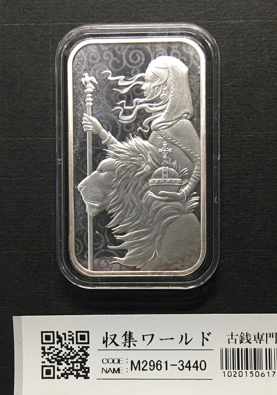ウナとライオン 1オンス純銀メダル 2021年銘 ロイヤルミント 純銀延べ板 未使用