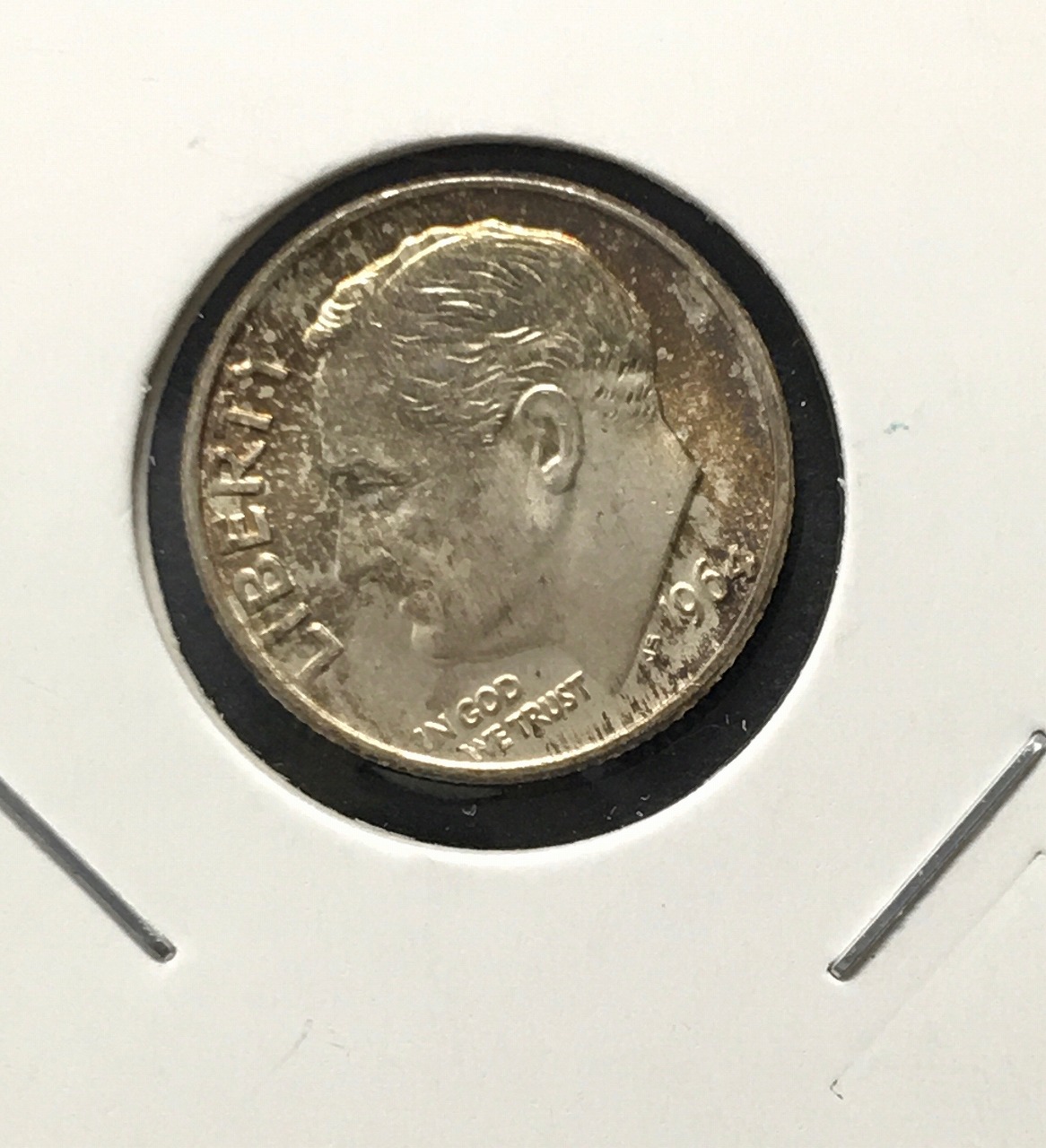 アメリカ銀貨 10セント銀貨 1964年 1ダイム ルーズベルト大統領 未使用 | 収集ワールド