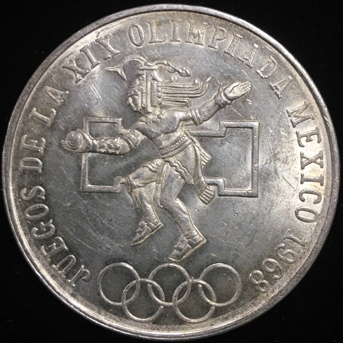 メキシコ銀貨 オリンピック記念銀貨 25ペソ