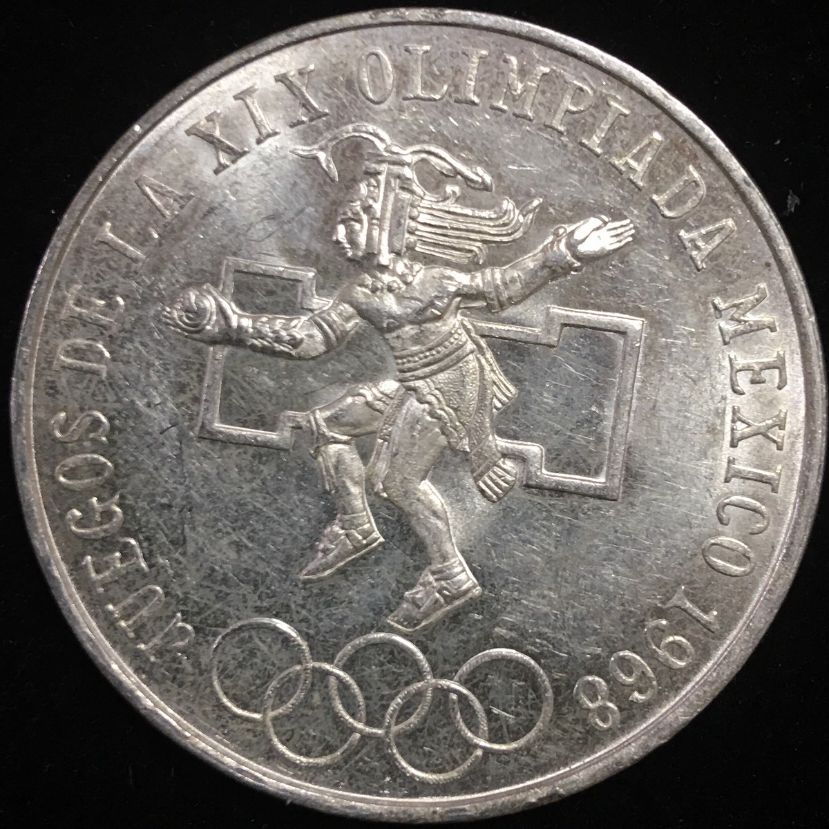 メキシコ銀貨 オリンピック記念銀貨 25ペソ